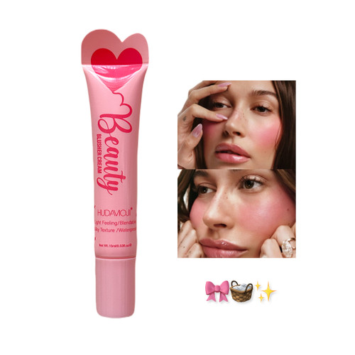 رژگونه حرارتی hudamoji🌝🎀🍦